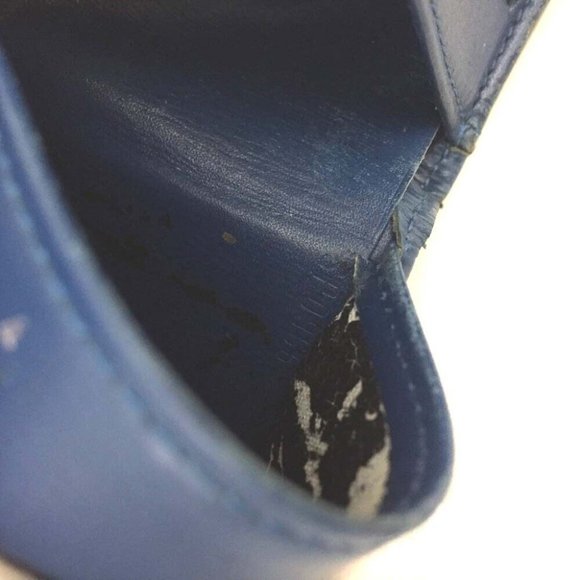 013055D Louis Vuitton Wallet Epi Porte Feiulle Elise Credit Leather Trifold - Picture 8 of 9